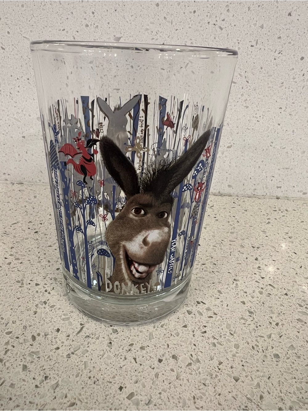 Collectible McDonald’s DreamWorks Shrek Forever After Glass